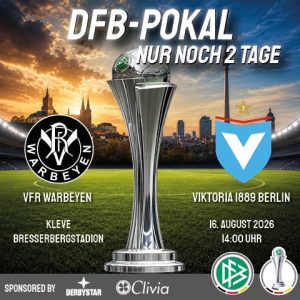 Nur noch 2 Tage bis zum DFB-Pokal!