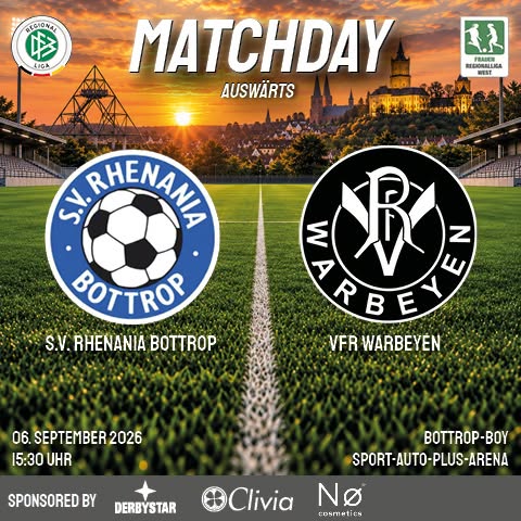 MORGEN IST SPIELTAG!